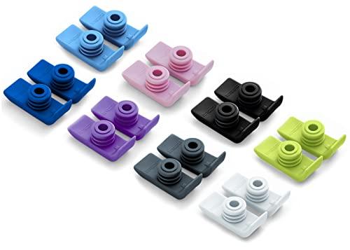 Top Glides 1 Pair Durable Ski Glides for Drive Walkers (Dark Blue)