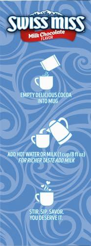 Swiss Miss Swiss Miss Milk Chocolate Flavored Hot Cocoa Mix, 8 Count Hot Cocoa Mix Packets