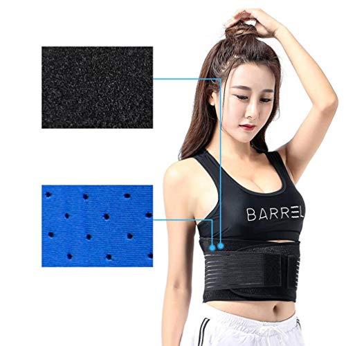 Milisten Milisten 1PC Magnetic Lumbar Support Lumbar Brace Strap Lower Back Support Belt Back Waist Belt Tourmaline Waist Belt Tourmaline Lumbar Brace Magnetic Back Brace Breathable backrest Work