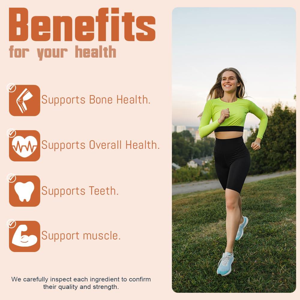 Health Dose Health Dose Vitamin D3 10,000 IU + K2 (MK7) Supplement, 2-in-1 Formula, Immune Support, a Healthy Mood, Heart, Joint, Teeth, Bone Health, Calcium Absorption, 180 softgels. (3)