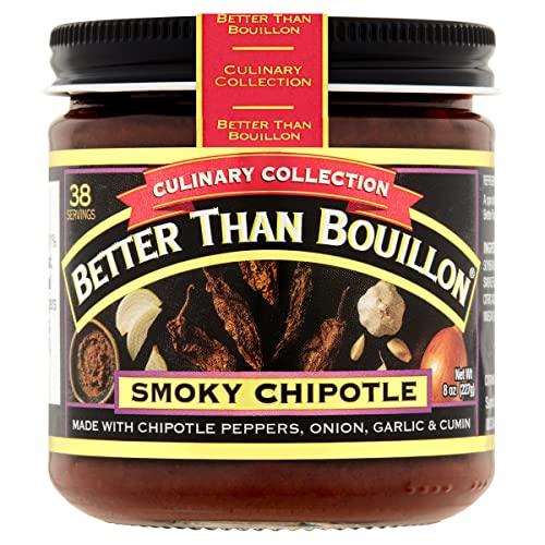 Better Than Bouillon Better Than Bouillon Culinary Collection Base, Smoky Chipotle Base, Contains 38 Servings Per Jar, 8-Ounce Glass Jar (Pack of 2)