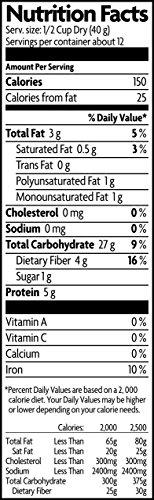 Nature's Path Nature's Path Organic Gluten Free Oats, Old Fashioned Oats, 18 Oz Canister (Pack of 6)