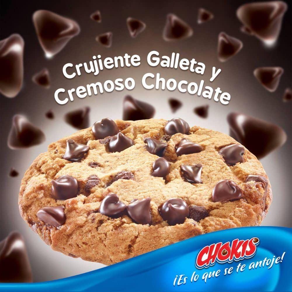 RUUFE Chokis (Pck of 3) Cholocate Chip Cookies Great for lunch, camping, snack. Kids favorite snack Colombian Snack Colombian food products Colombian snack food comida colombiana mekato colombiano