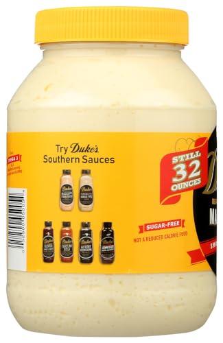 dakomyo Duke\'s Real Smooth & Creamy Mayonnaise, 32 oz (Pack of 4)