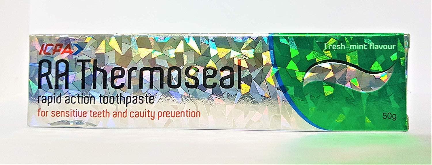 Exportmall RA Thermoseal Rapid Action Toothpaste For Sensitive Teeth 100gm (Pack of 2)