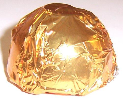 Scott\'s Cakes Scott\'s Cakes White Chocolate Peanut Butter Cream Filling Candies with Copper Foils in a 1 Pound Ribbon-n-Holly Box