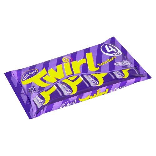 Cadbury Original Cadbury Twirl Candy Bars Imported from the UK England Twirly Milk Chocolate Fingers Covered In Smooth Cadbury Milk Chocolate Bars Candy For An Afternoon Treat For That Chocolate Escape