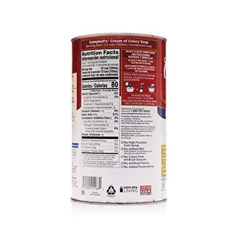 Campbell's Campbell's Classic Condensed Cream of Celery Soup, 50 Ounce (Pack of 12)