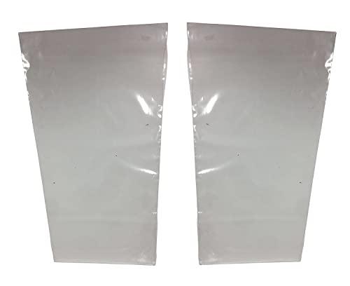 Generic License Plate Temporary Tag Plastic Bags (200 per Pack) (Double Pack)