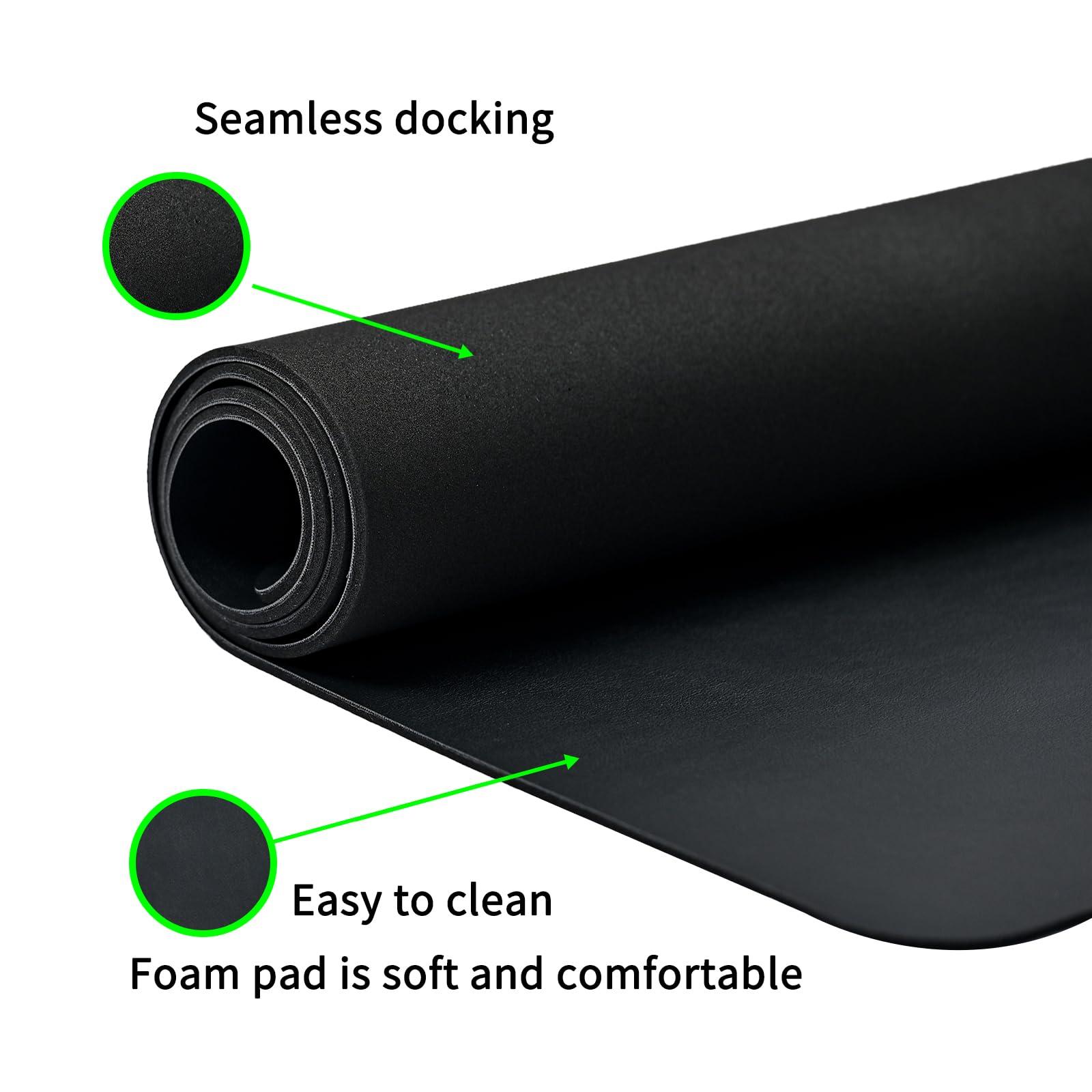 HRSDZKJ Grounding Mat for Sleep,Healthy Grounding Energy with Grounding Wristband and 15ft Straight Cord, Reduce Inflammation, Improve Sleep and Helps with Anxiety (24x16 Inch)