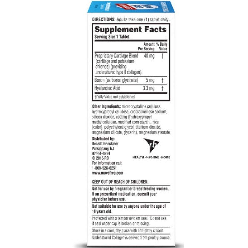 Reckitt Move Free Ultra Triple Action Joint Supplement, 30 Coated Tablets (Value Pack of 6)
