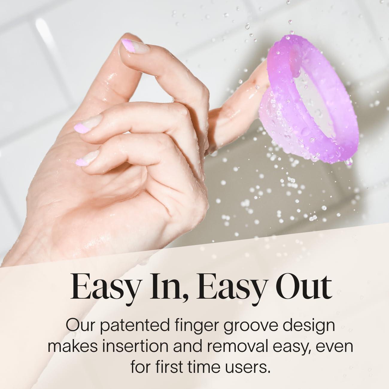 Cora Cora Organic Feminine Care | 72 Super Absorbency Pads and a Reusable Menstrual Disc | Medical Grade Silicone | Eco-Conscious | Bundle Pack