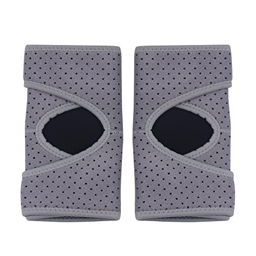 JUMISEE JUMISEE (2PCS Kids Adjustable Knee Pad, Anti-Slip Padded Sponge Knee Brace Breathable Flexible Elastic Knee Support for Football Volleyball Dance Skating Basketball Sports