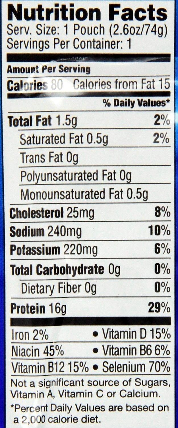 StarKist StarKist Albacore White Tuna in Water, 2.6-Ounce Pouch (Pack of 8)