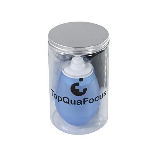 TopQuaFocus TopQuaFocus 14.5OZ Large Enema Bulb Kit Douche Bulb for Men Women Colon Cleaning Feminine Care Enemas -BPA and Phthalates Free Blue