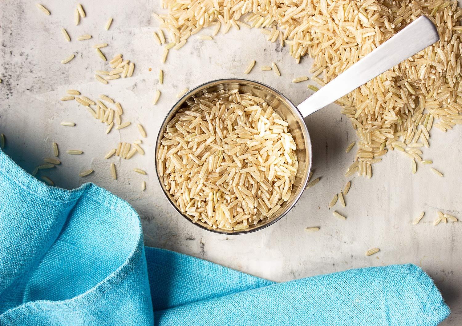 Food to Live Food to Live Organic Long Grain Brown Rice, 2 Pounds Non-GMO, Whole Grain, Raw, Non-Irradiated, Kosher, Vegan, Bulk. Chewy Texture. Good Source of Dietary Fiber. Perfect for Salads, Pilafs.