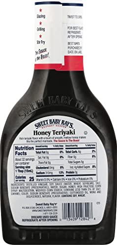 Sweet Baby Ray's Sweet Baby Ray's Honey Teriyaki Sauces & Marinade (16 Fl Oz (Pack of 2))