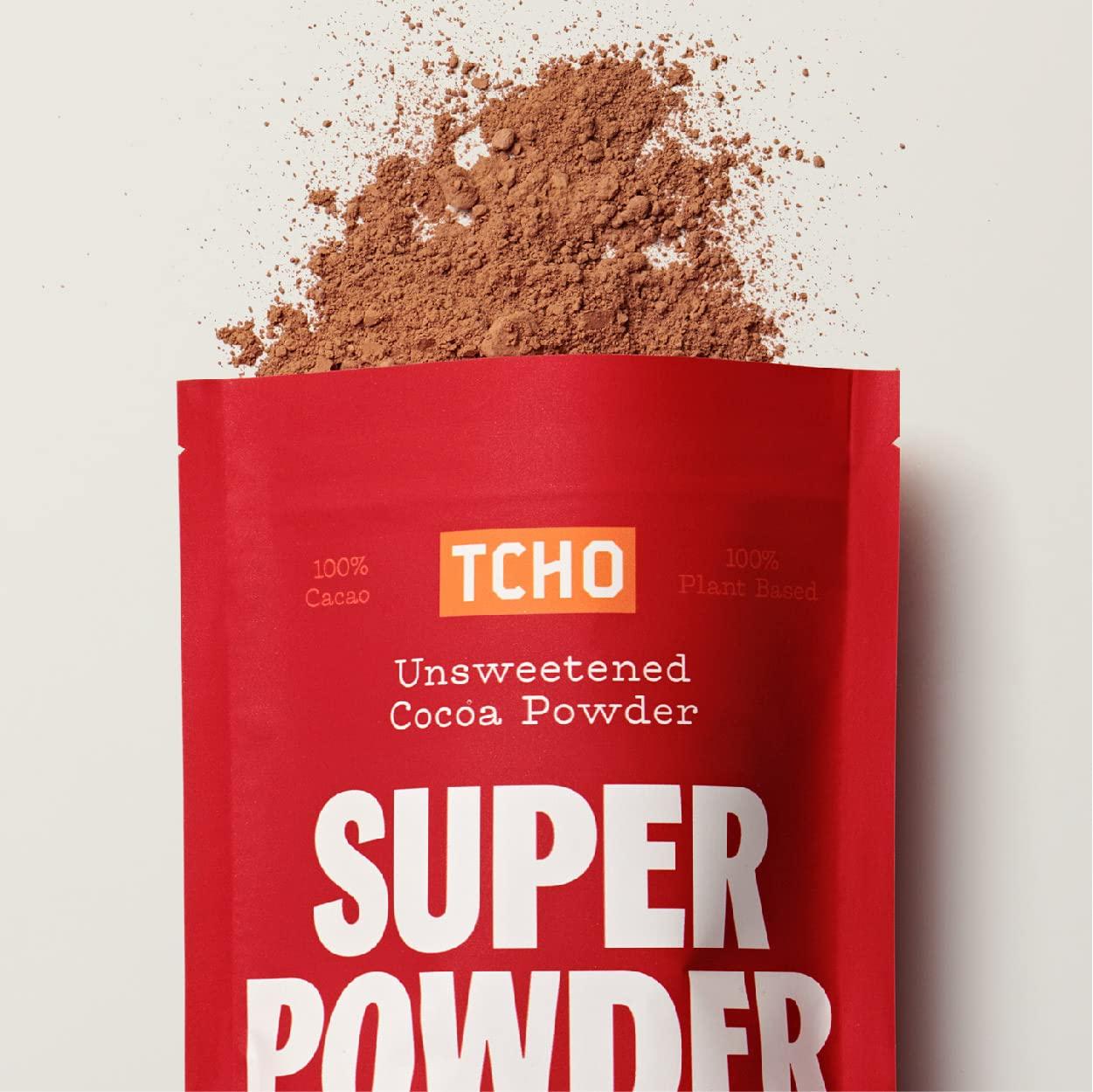 TCHO TCHO Cocoa Powder unsweetened (3 Pack) 100% Plant Based, Organic Cocoa Powder, Vegan, Kosher, Non-GMO, Non-Dairy, Unsweetened Cocoa Powder | 6.7oz Each - 3 Pack