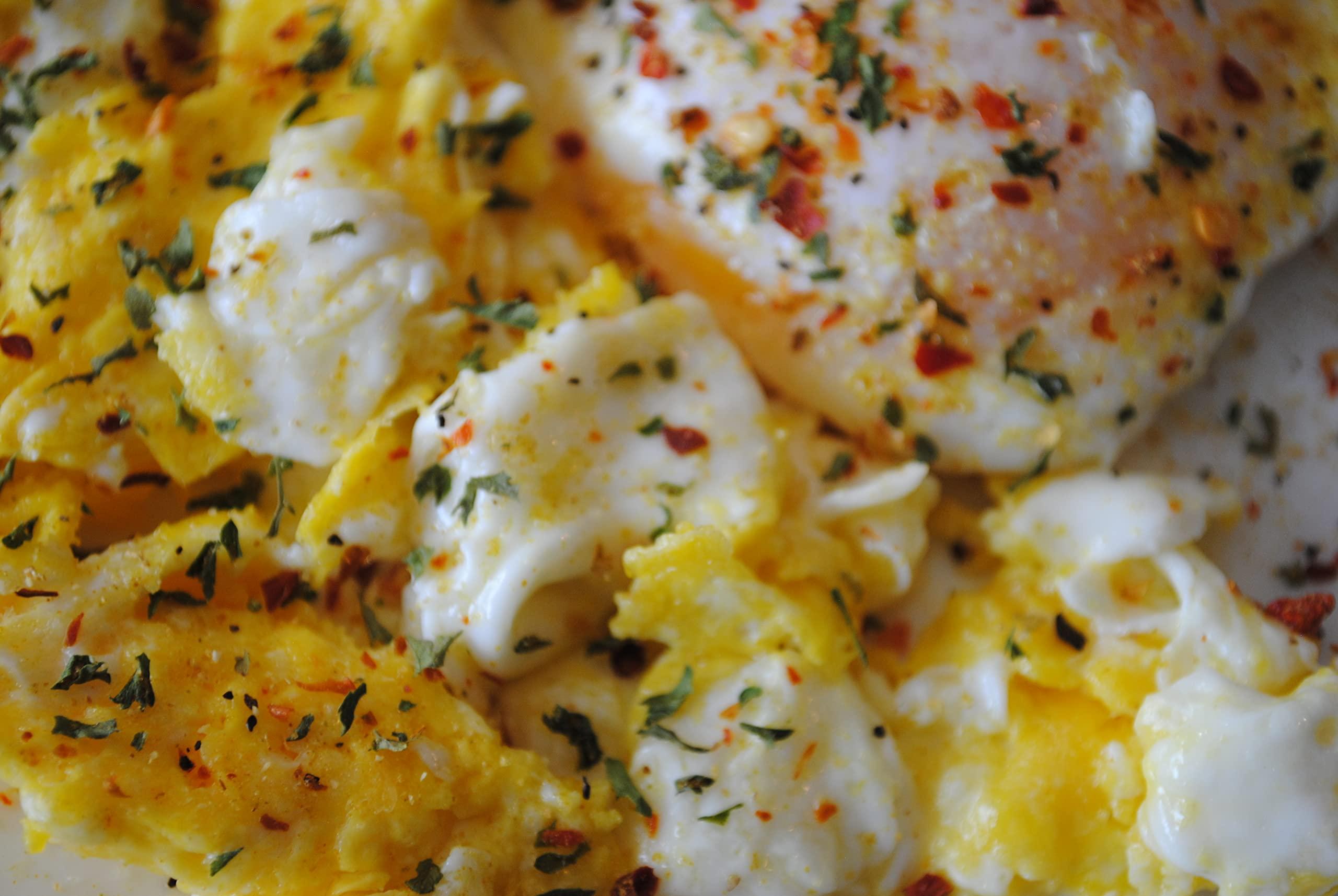 Unique Flavors NO SALT Caribbean Egg Seasoning For Scrambled Eggs Or Omeletts 3 oz Glass Bottle - Unique Flavors
