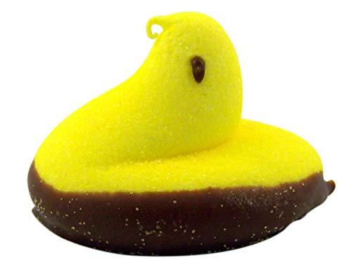Peeps 2 Pack - Milk Chocolate Dipped Marshmallow Peeps Yellow Chicks 6 Count Total