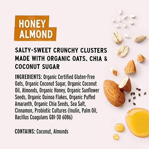 purely elizabeth. Purely Elizabeth, Honey Almond, Ancient Grain Granola with Probiotics, Gluten-Free (3 Ct, 8oz Bags)