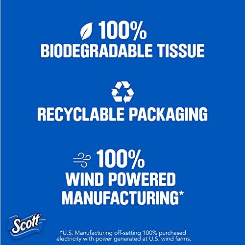 Scott Scott Rapid Dissolving Toilet Paper, 4 Rolls (Pack of 12)