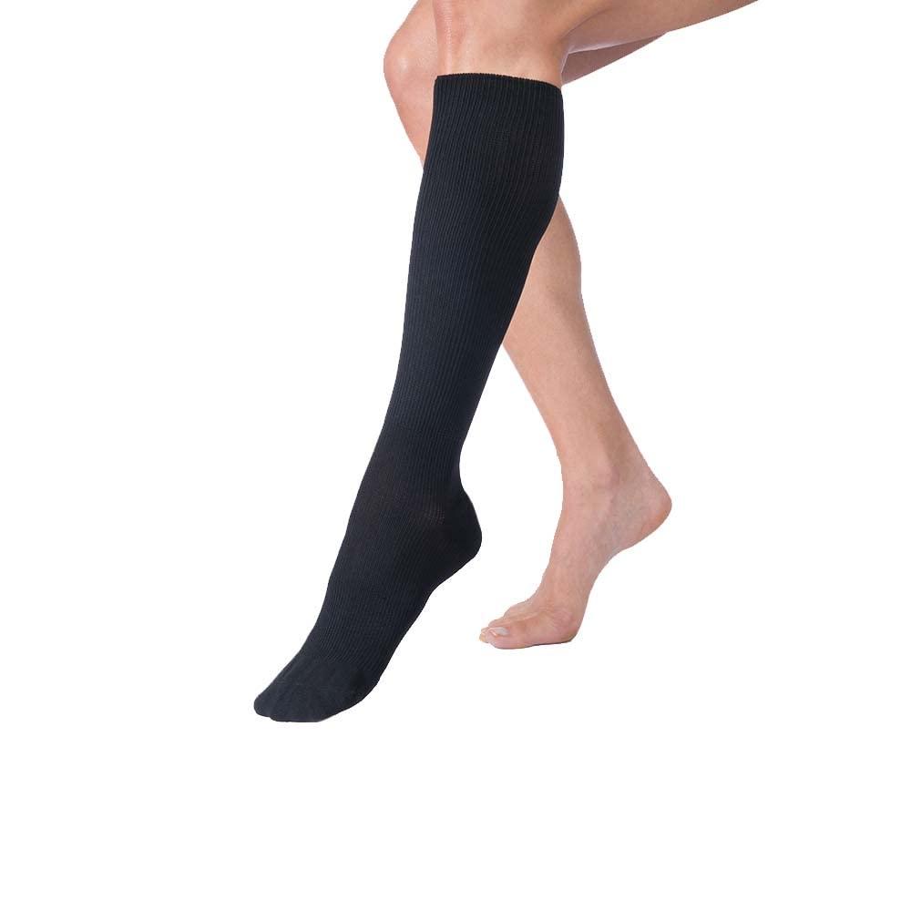 JOBST JOBST FarrowHybrid ADI Compression Wraps, 20-30 mmHg, Foot Compression Liner, Black, Large Wide
