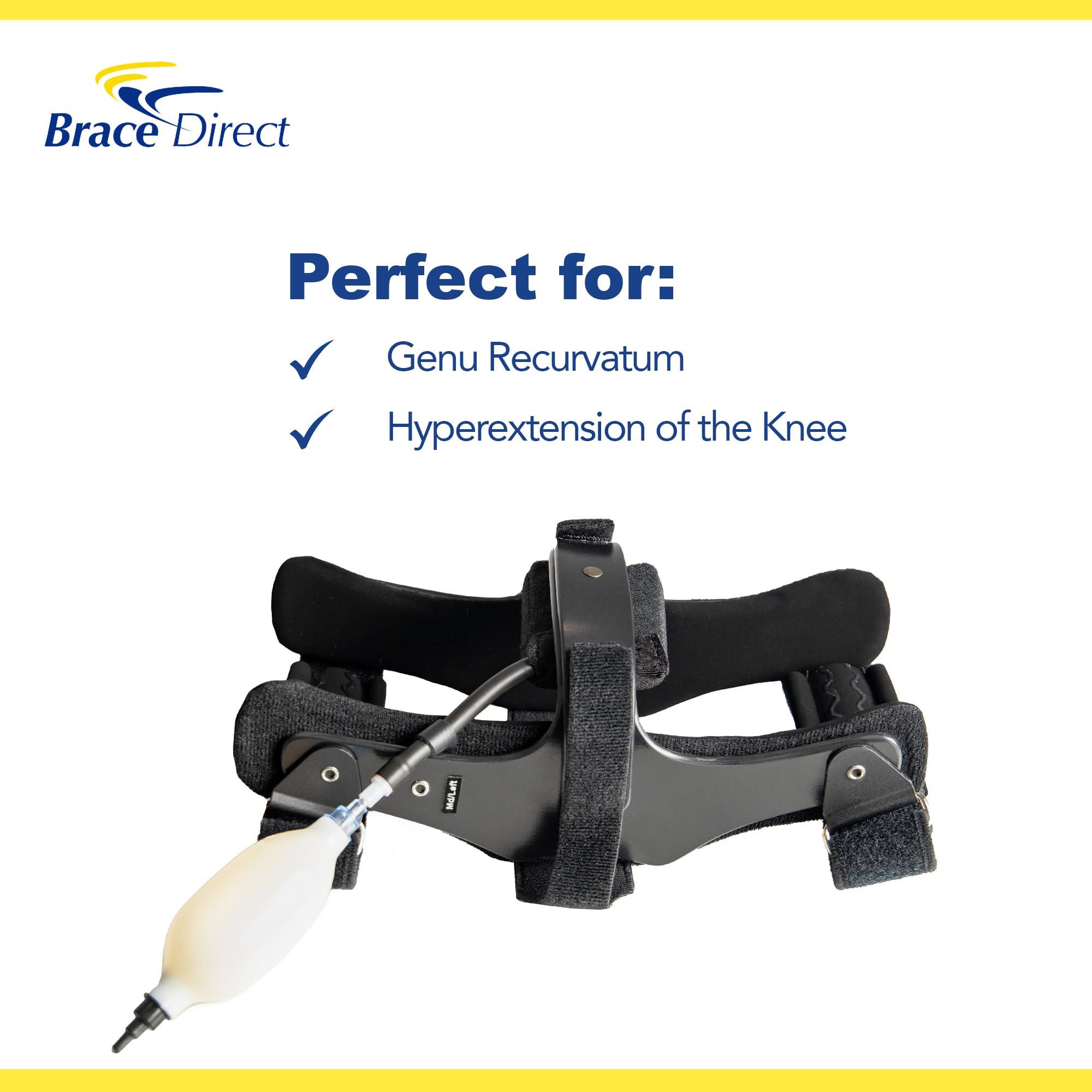 Brace Direct Brace Direct OrthoPro HyperEx Knee Brace - L1850- Adjustable and Comfortable Support for Knee Hyperextension - OCSI