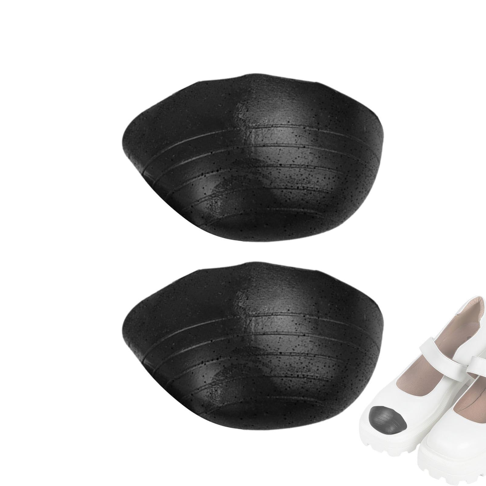 disel disel Toe Plug, Toe Inserts Shoe Filler, Boot Filler Stuffer, Shoes Too Big Inserts, Liner Shoe Size Pad for Sneakers Loafers Flats Casual Shoes Party Wear, round head, Black
