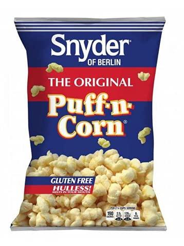 Snyder Of Berlin Snyder of Berlin Puffed Hulless Cheese Flavor Popcorn, 10 oz