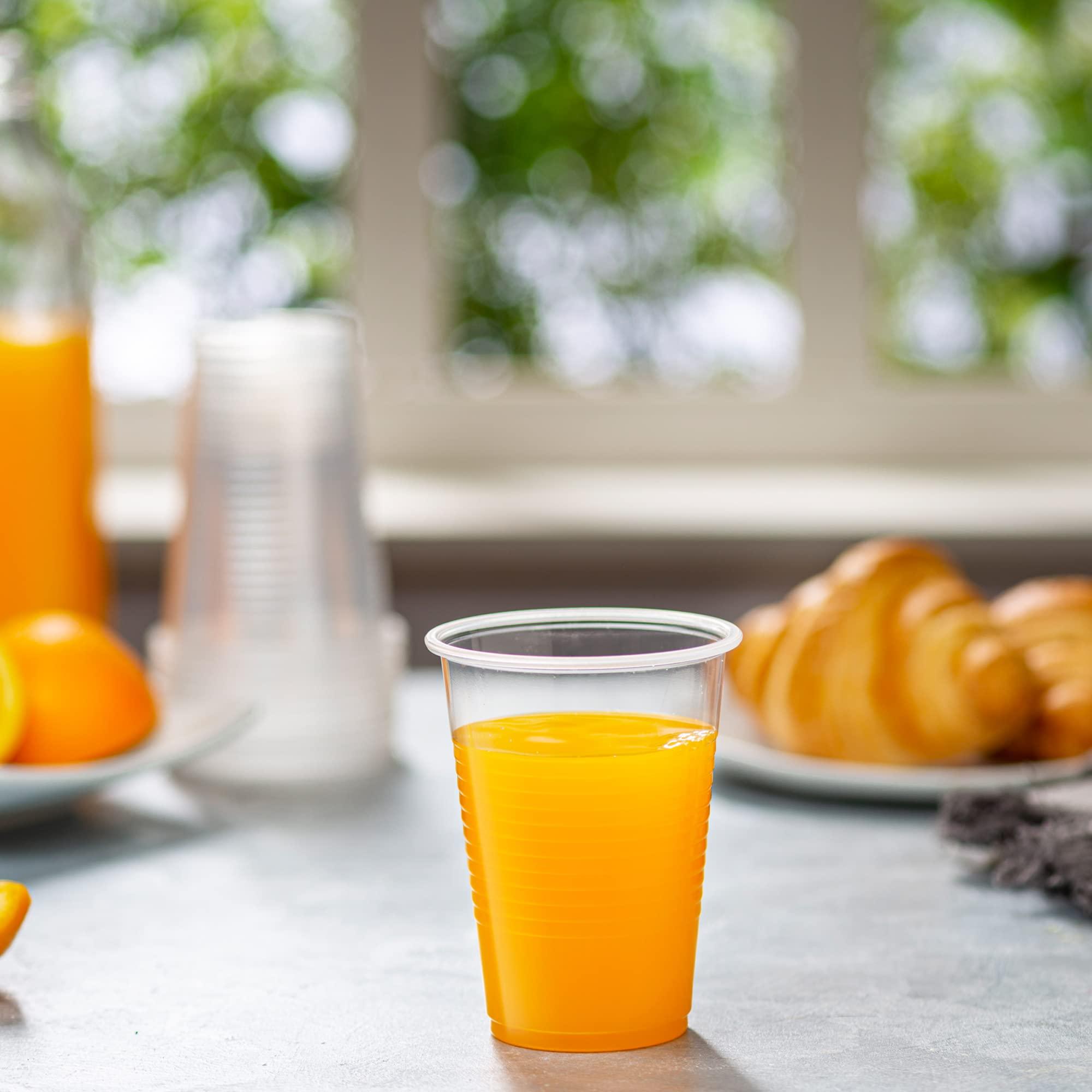 Comfy Package Comfy Package [Case of 2,400 9 oz. Clear Plastic Cups Disposable - Cold Party Drinking Cups for Events and Everyday Use