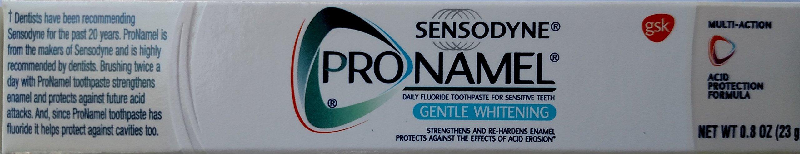 The Doctor\'s The Doctor\'s BrushPicks Interdental Toothpicks 275 Picks & Sensodyne Pronamel 0.8oz Toothpaste Travel Size