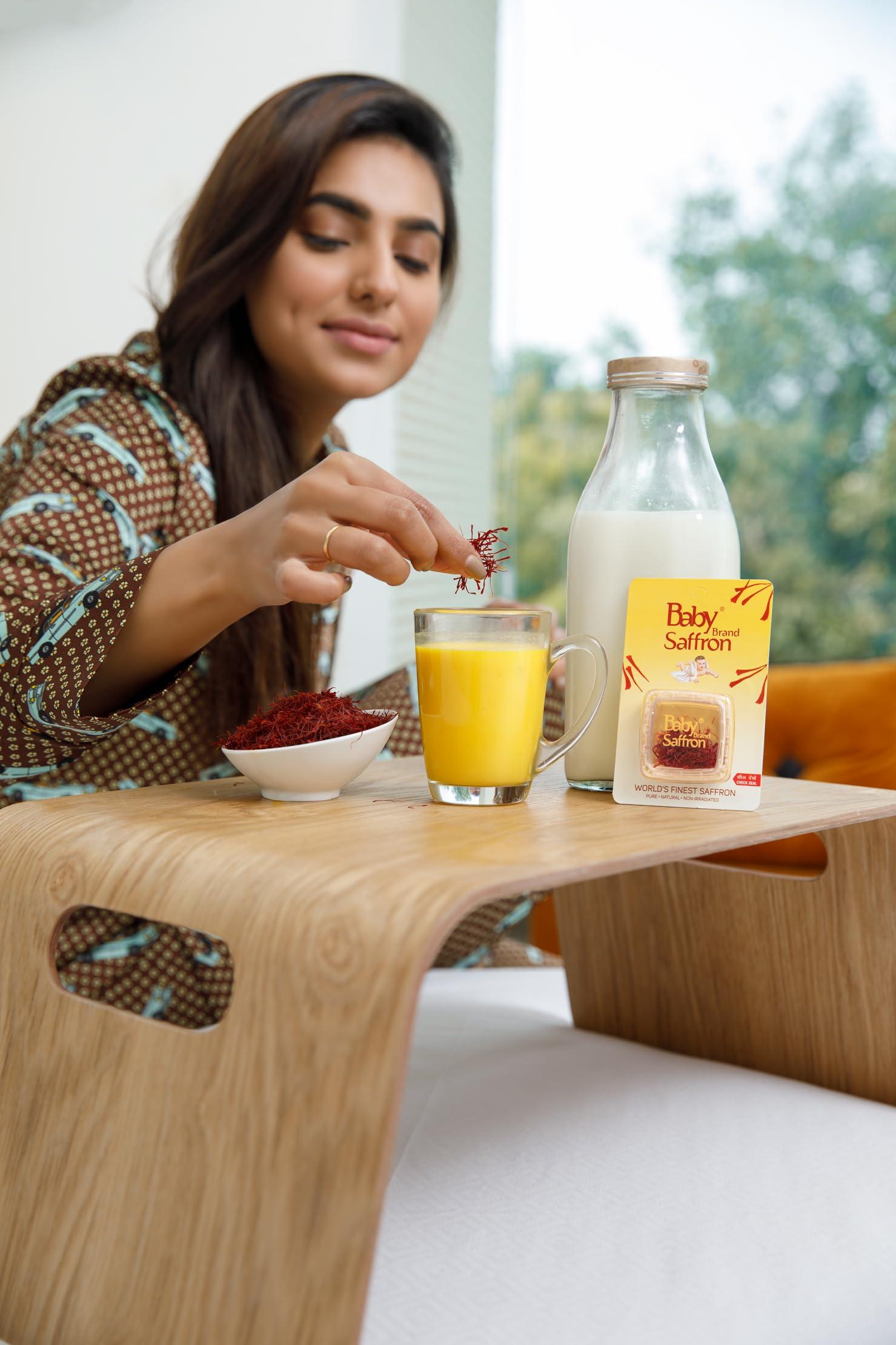 Baby Brand Saffron Baby Brand Saffron Baby Saffron (Kesar) 5G 100% Pure World\'S Finest Saffron