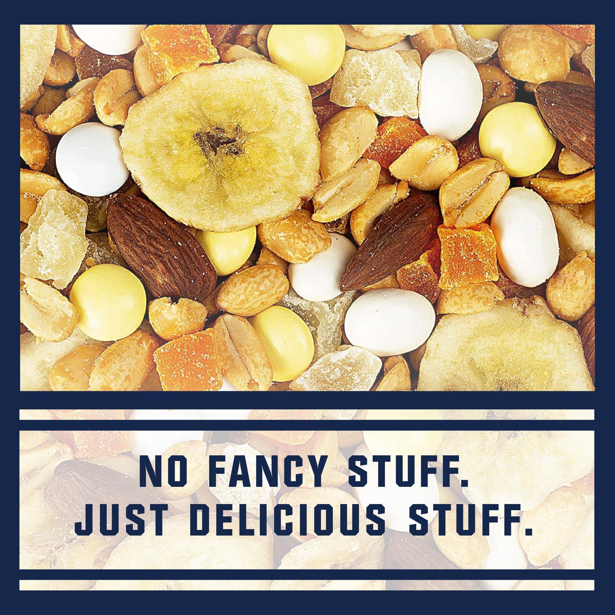 Kar's Kars Nuts Tropical Fruit N Nut Trail Mix, 28 oz Resealable Pouch (Pack of 1), Gluten-Free Snack Mix