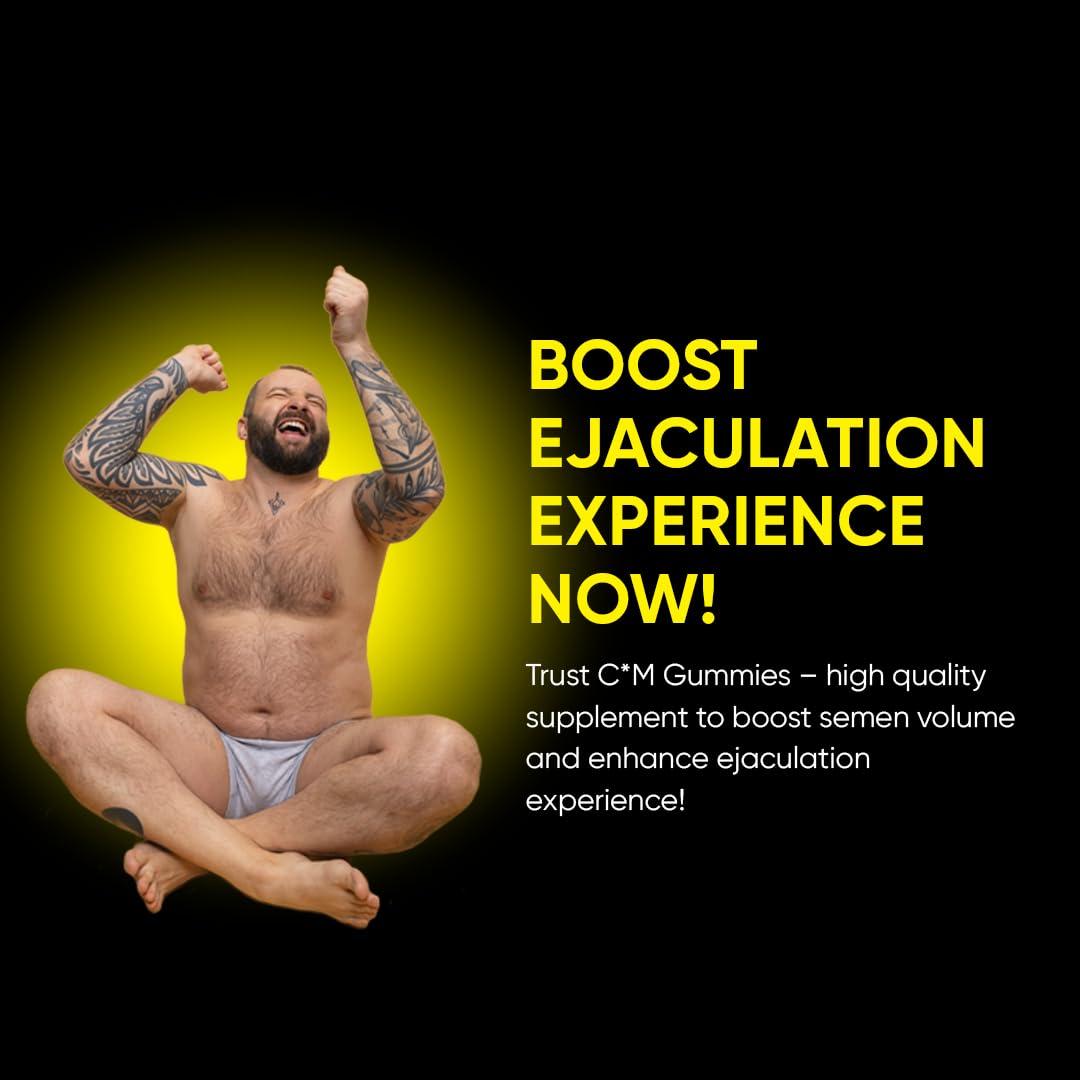 FRIEND OF DOROTHY FRIEND OF DOROTHY Raspberry C*M Gummies  Improves Sperm Volume and Load  Semen Volume Supplement  60 Capsules in tub - 100% Vegetarian