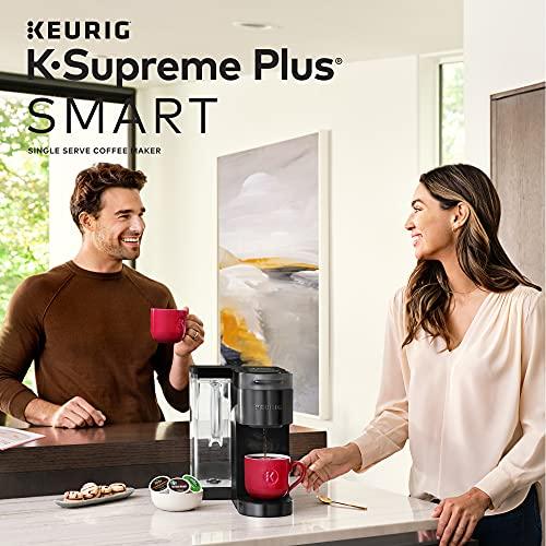 Keurig Keurig K-Supreme Plus SMART Single Serve Coffee Maker with illy Intenso Bold Roast 32 K-Cup Pods