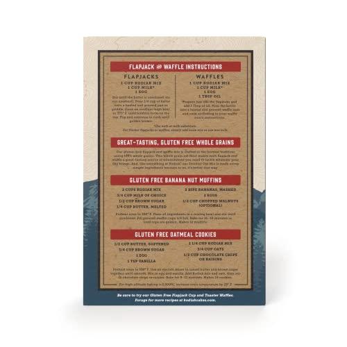 Kodiak Cakes Kodiak Gluten Free Flapjack, Pancake & Waffle Mix, Frontier Oat, High Protein,100% Whole Grains (Pack of 1)