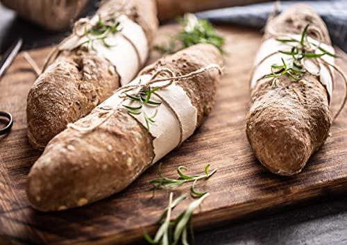 Food to Live Food to Live Organic Whole Wheat Bread Flour, 8 Ounces - Whole Grain, Unbleached, Non-GMO, Kosher, Unbromated, Raw, Vegan, Bulk, Product of the USA