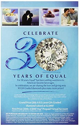 Equal Equal Sweetener Packets 230-Count Packages (Pack of 12)