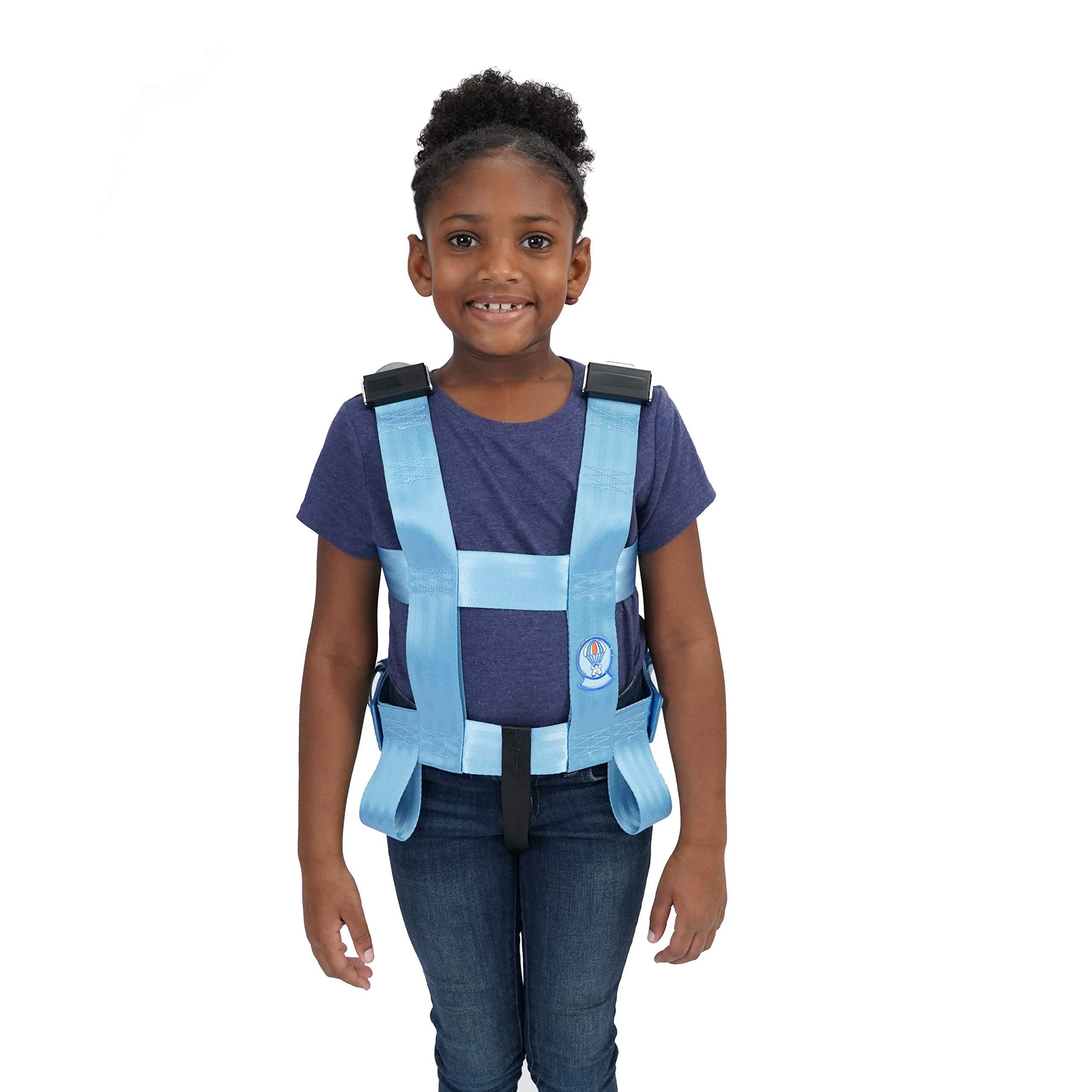 EZ-ON EZ-ON Products 303Z Large Rear Zipper Closure Durable Personal Vehicle User-Friendly Safety Transportation Vest with Seat Belt Loops. Meets NHTSA Regulation. Mount Sold Separately.