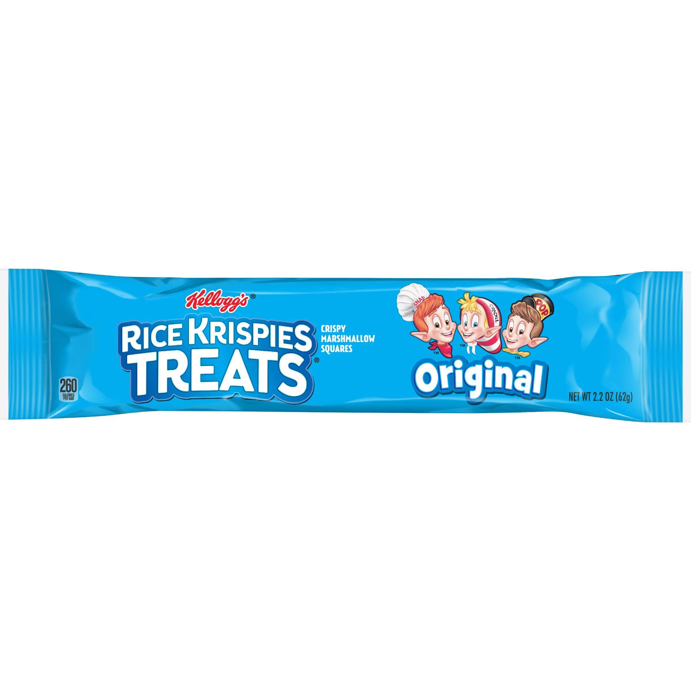 RICE KRISPIES TREATS Kellogg’s Rice Krispies Treats, Crispy Marshmallow Squares, Original, 2.2 oz Bar