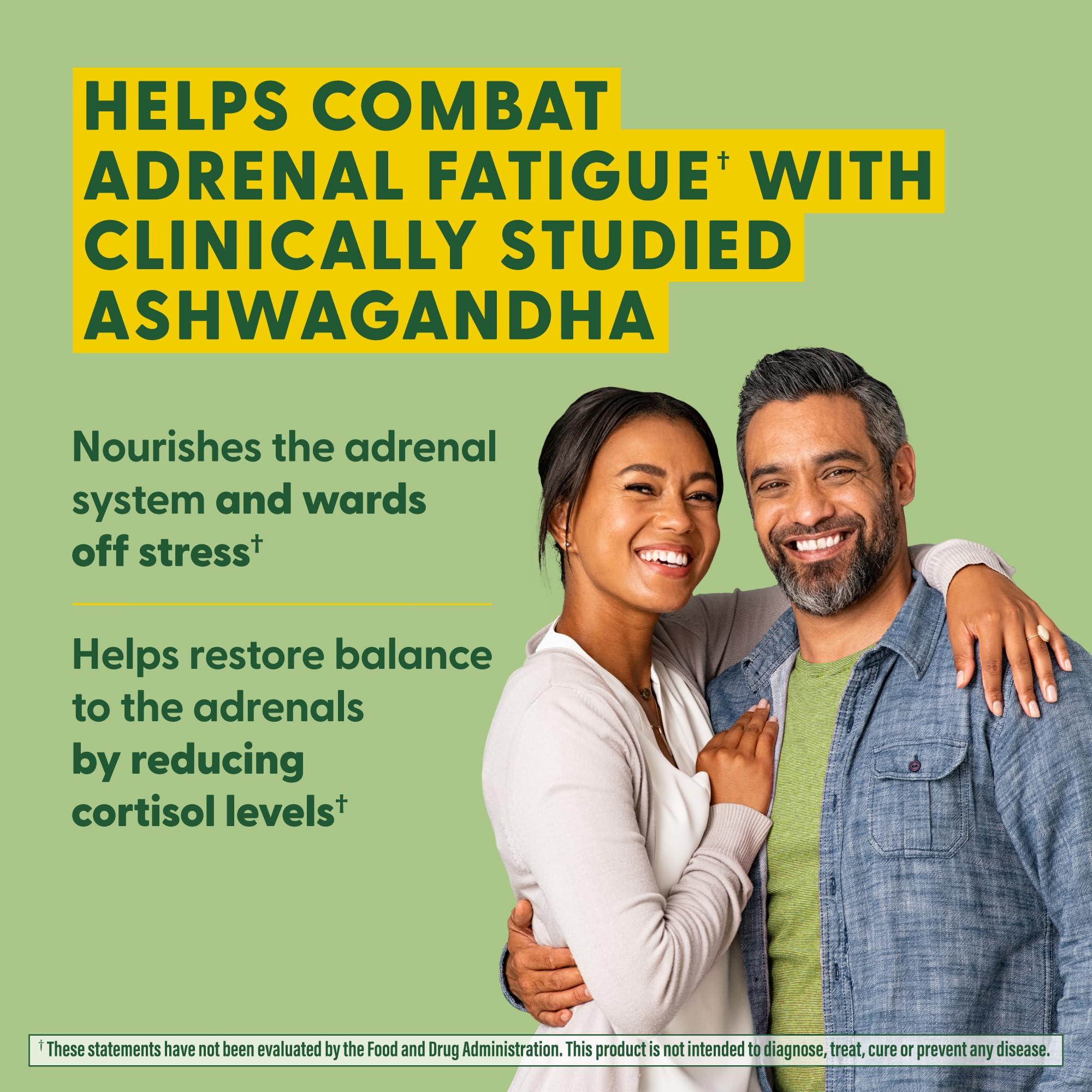 MegaFood MegaFood Adrenal Strength - Sensoril Ashwagandha, Vitamin C, fermented Magnesium Glycinate, Rhodiola Rosea, Reishi Mushroom & Food Blend - Supports a Normal Stress Response - 90 Tabs (45 Servings)
