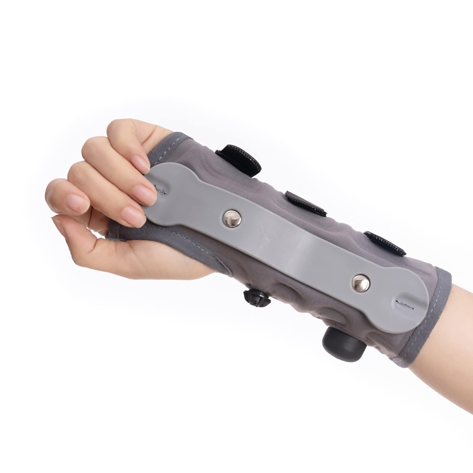 HAILM HAILM Wrist Supports, with Metal Strip Carpal Tunnel Wrist Splint for Both Hand & Wrist Brace, Day Night Wrist Supports for Joint Pain,R