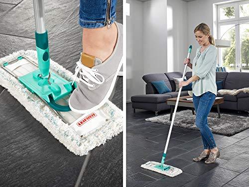 Leifheit Leifheit Profi Cotton Plus Floor Wiper with Steel Handle, Mop, 80-135 cm, 55023