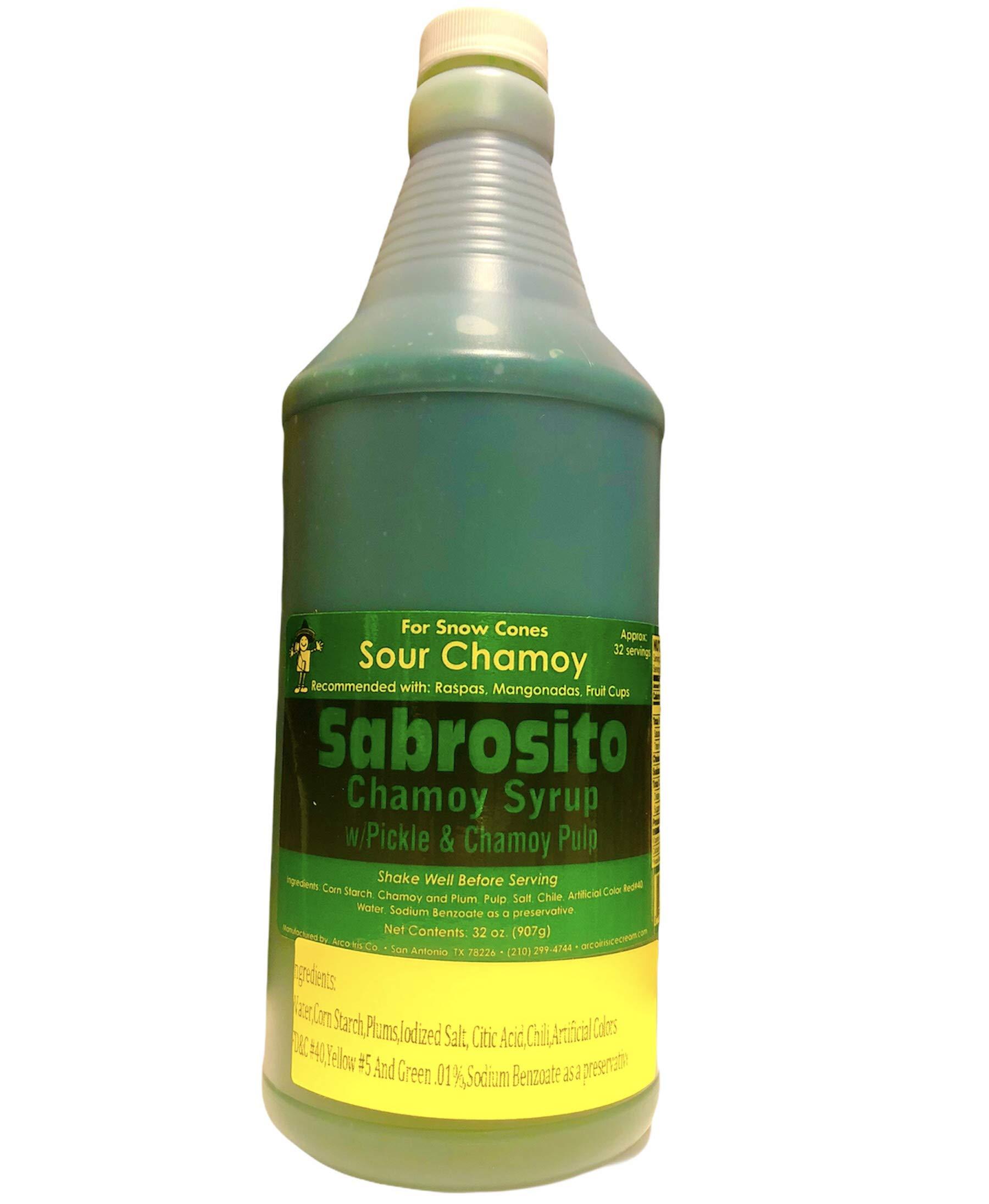 Arco Iris Co Arco Iris Co Sabrosito Chamoy Sauce - Green Sour Chamoy - 32 oz