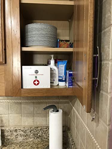 DR. ORGANIZER Secure-A-Meds Steel Locking Box, keeping your Medications, private & secure. USA Patent Pending