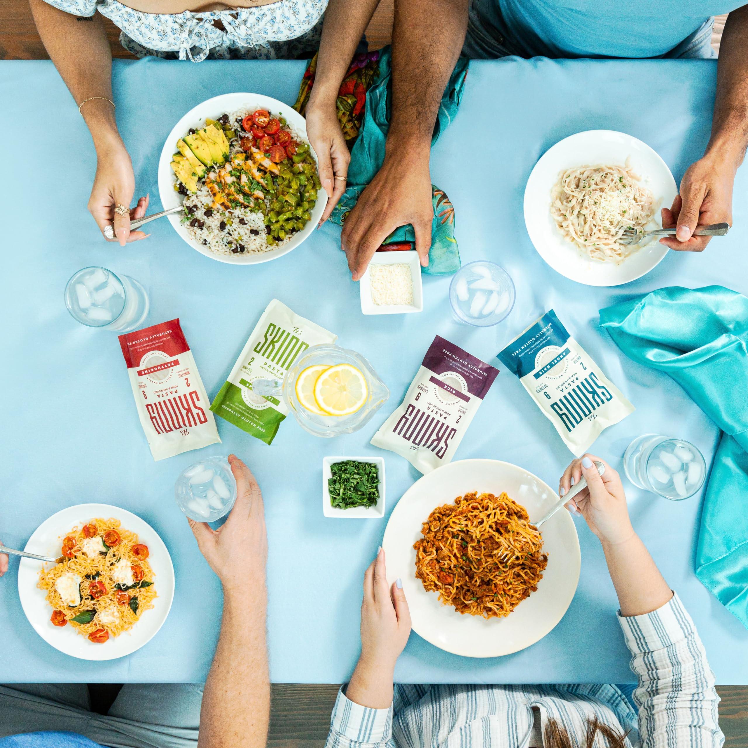 It's Skinny Its Skinny Pasta Variety Pack - Pre-cooked Low Carb Pasta, Konjac Shirataki Noodles, Gluten Free Pasta, Vegan and Keto-Friendly (24-pack)