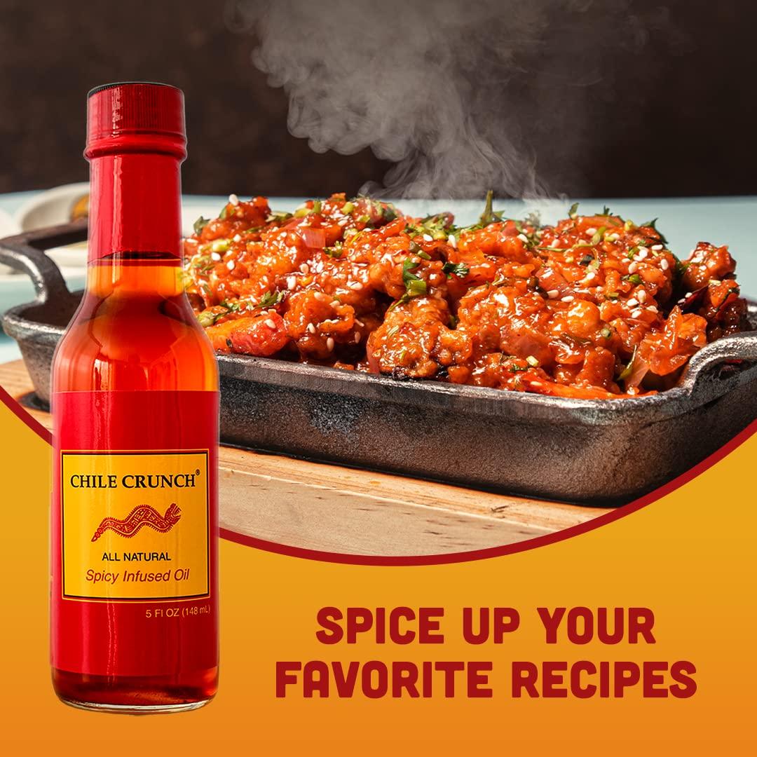 Chile Crunch Chile Crunch Spicy Infused Gourmet Chili Oil (3 Pack)