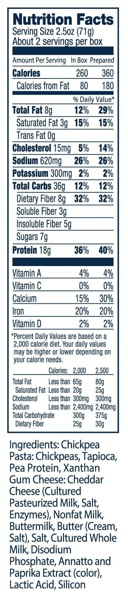 Banza Banza Mac and Cheese, Shells with Classic Cheddar High Protein, Gluten Free, and Lower Carb, 5.5oz (Pack of 6)