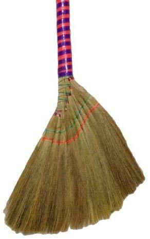 Vcraft 2 Pieces Vietnamese Soft Fan (Straw) Broom, 40 Inch